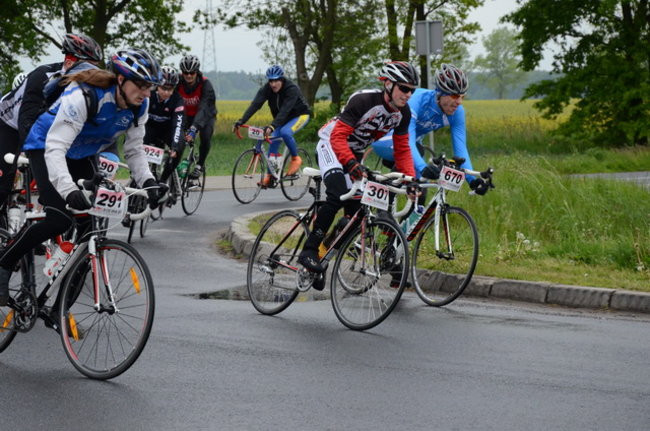 Jechali mimo deszczu (zdjęcia)