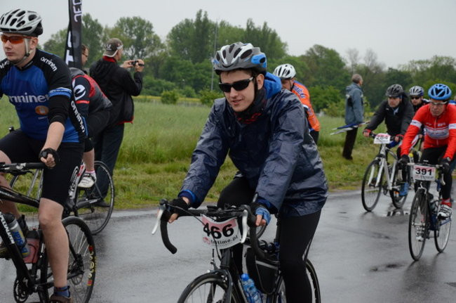 Jechali mimo deszczu (zdjęcia)