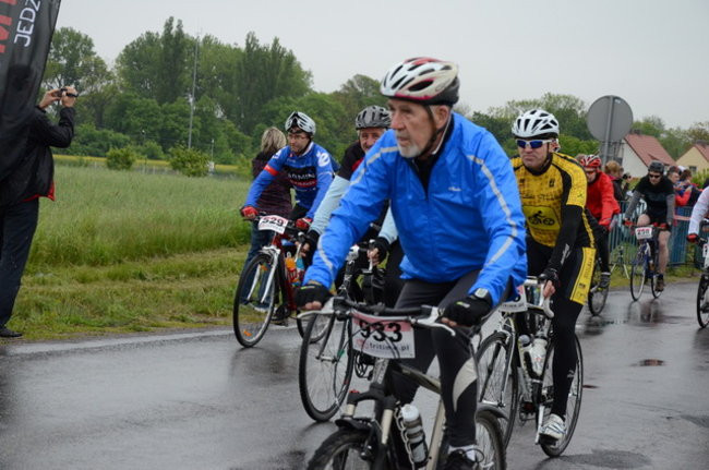 Jechali mimo deszczu (zdjęcia)