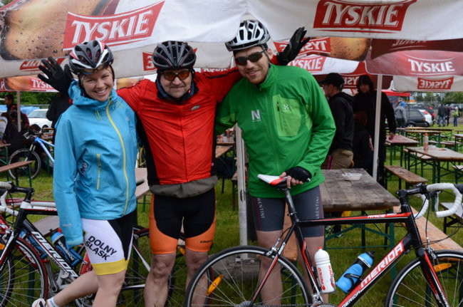 Jechali mimo deszczu (zdjęcia)