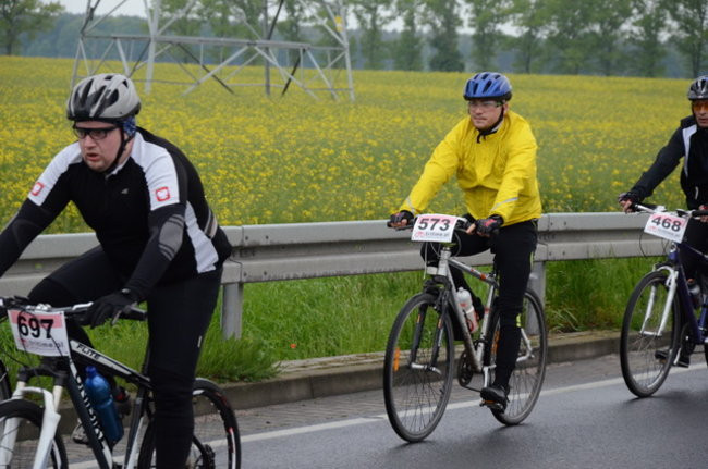 Jechali mimo deszczu (zdjęcia)