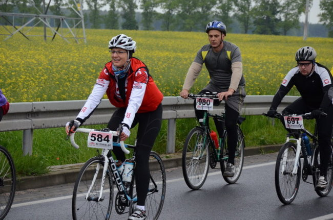 Jechali mimo deszczu (zdjęcia)