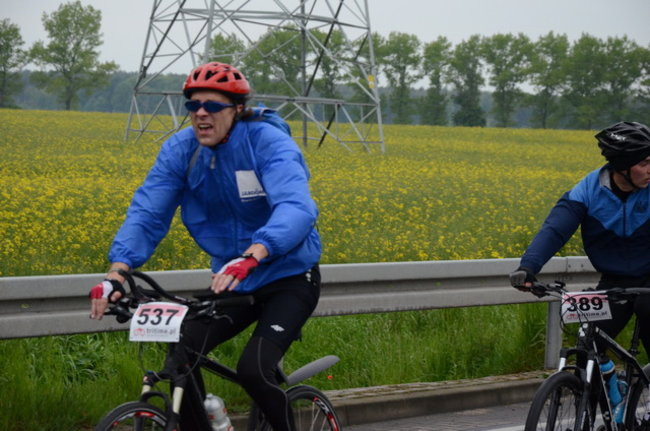 Jechali mimo deszczu (zdjęcia)