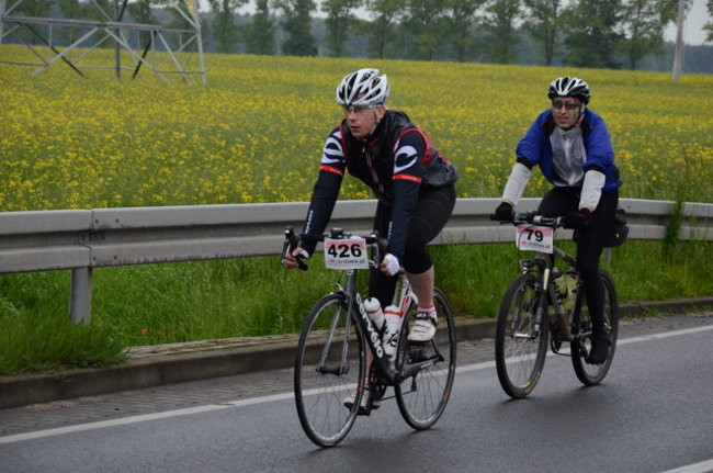 Jechali mimo deszczu (zdjęcia)