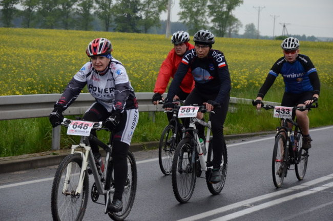 Jechali mimo deszczu (zdjęcia)