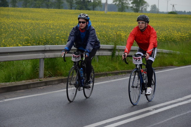 Jechali mimo deszczu (zdjęcia)