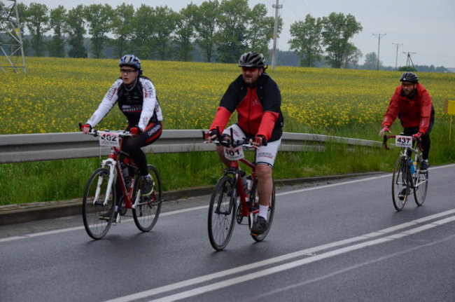 Jechali mimo deszczu (zdjęcia)