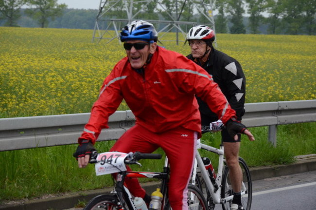 Jechali mimo deszczu (zdjęcia)