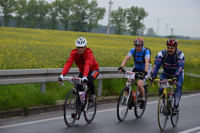 Jechali mimo deszczu (zdjęcia)