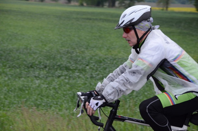 Jechali mimo deszczu (zdjęcia)