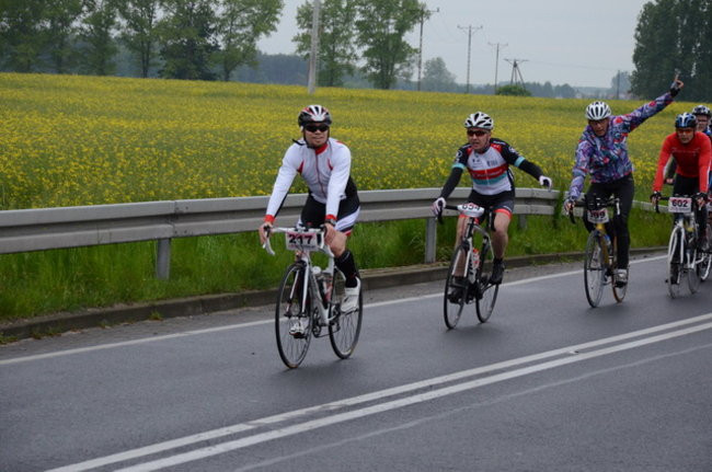 Jechali mimo deszczu (zdjęcia)