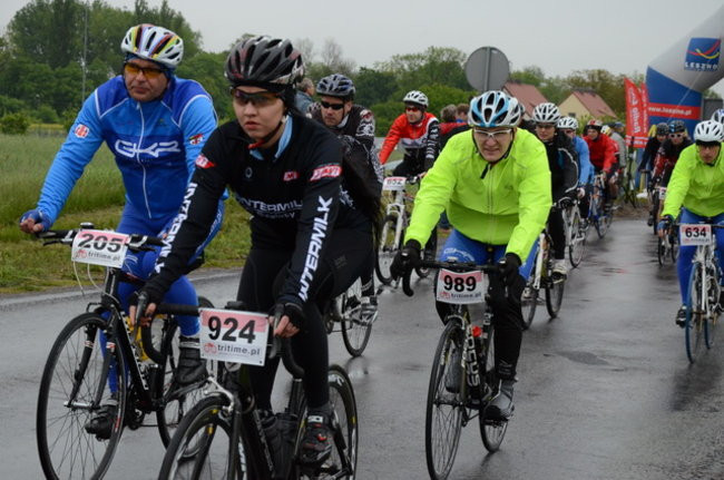 Jechali mimo deszczu (zdjęcia)