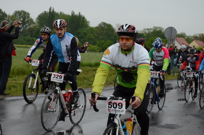 Jechali mimo deszczu (zdjęcia)