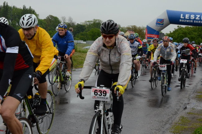 Jechali mimo deszczu (zdjęcia)