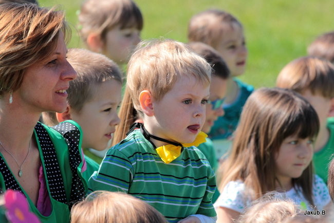 Przedszkolaki zzieleniały (zdjęcia)