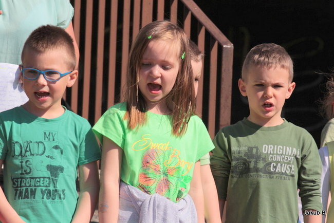 Przedszkolaki zzieleniały (zdjęcia)