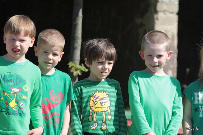 Przedszkolaki zzieleniały (zdjęcia)