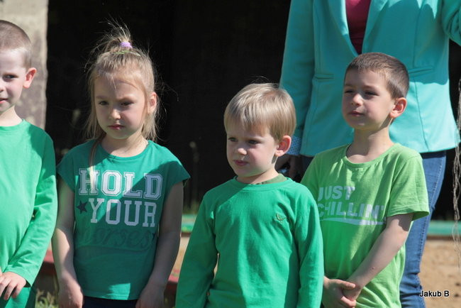 Przedszkolaki zzieleniały (zdjęcia)
