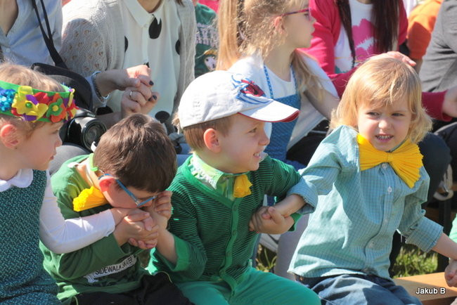 Przedszkolaki zzieleniały (zdjęcia)