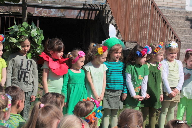 Przedszkolaki zzieleniały (zdjęcia)