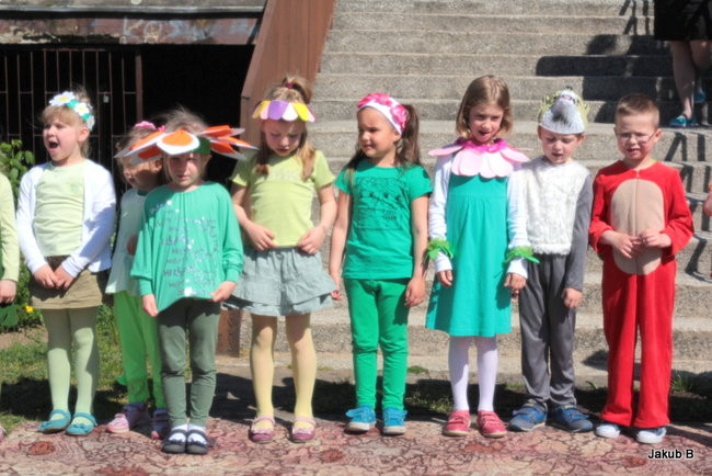 Przedszkolaki zzieleniały (zdjęcia)