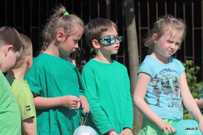 Przedszkolaki zzieleniały (zdjęcia)