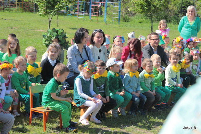 Przedszkolaki zzieleniały (zdjęcia)