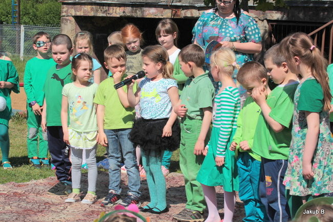 Przedszkolaki zzieleniały (zdjęcia)