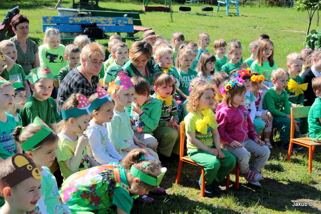 Przedszkolaki zzieleniały (zdjęcia)