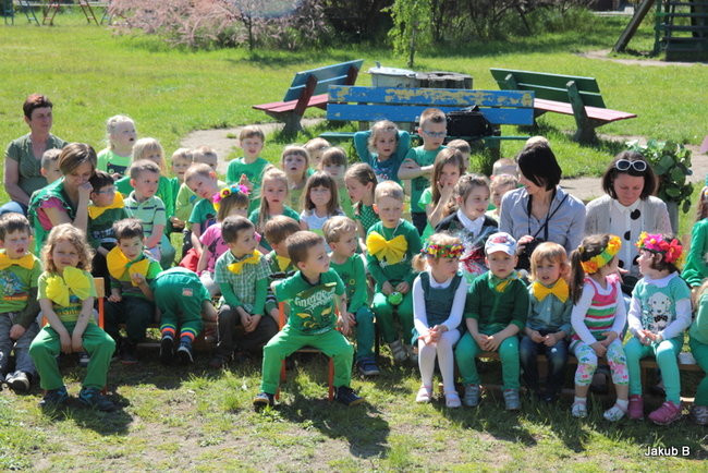 Przedszkolaki zzieleniały (zdjęcia)