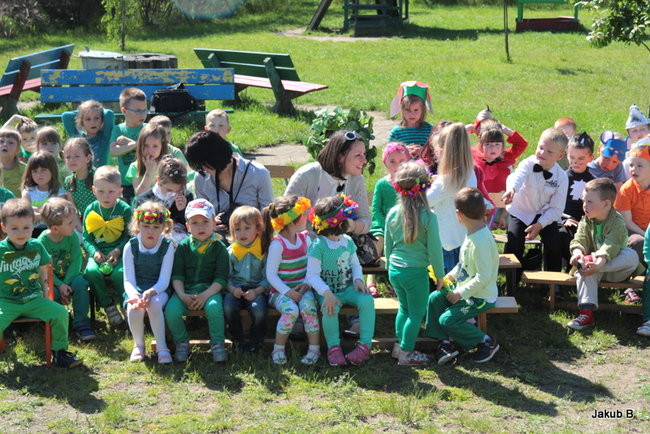 Przedszkolaki zzieleniały (zdjęcia)