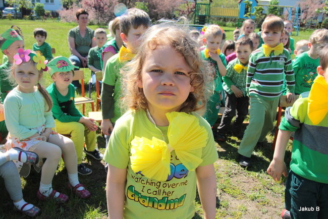 Przedszkolaki zzieleniały (zdjęcia)