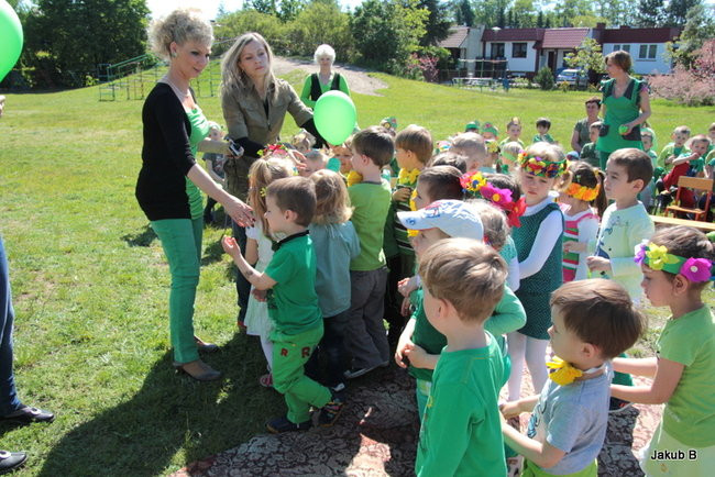 Przedszkolaki zzieleniały (zdjęcia)