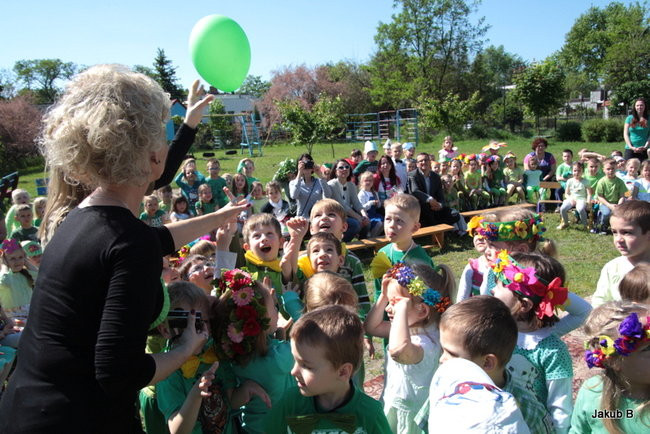 Przedszkolaki zzieleniały (zdjęcia)