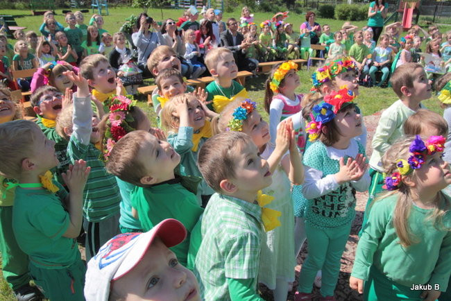 Przedszkolaki zzieleniały (zdjęcia)