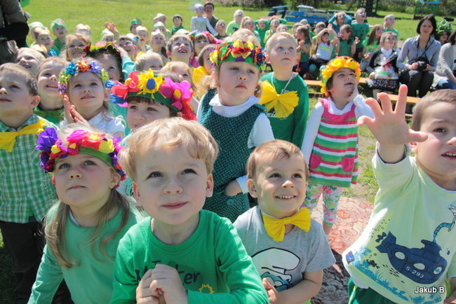 Przedszkolaki zzieleniały (zdjęcia)