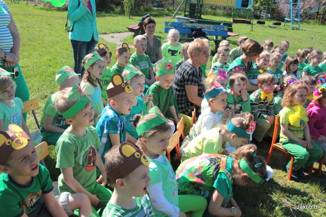 Przedszkolaki zzieleniały (zdjęcia)