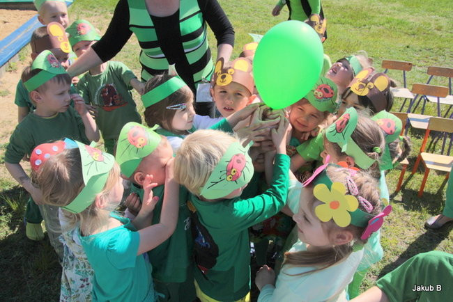 Przedszkolaki zzieleniały (zdjęcia)