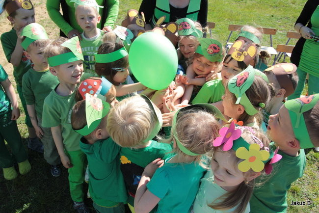 Przedszkolaki zzieleniały (zdjęcia)