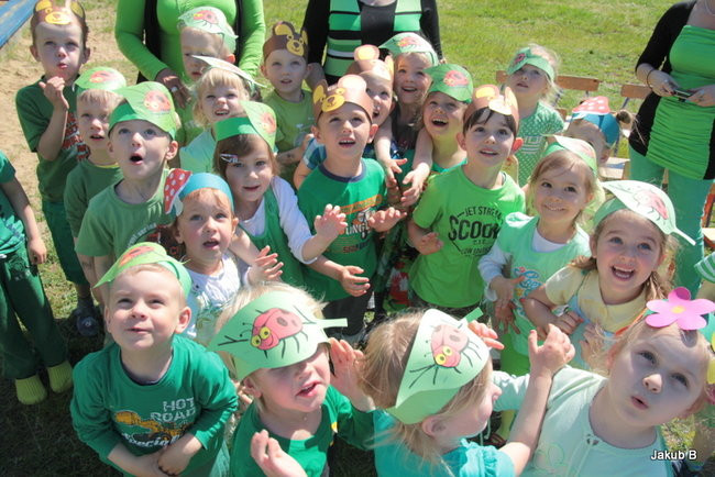Przedszkolaki zzieleniały (zdjęcia)