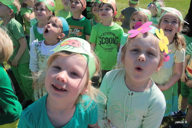 Przedszkolaki zzieleniały (zdjęcia)