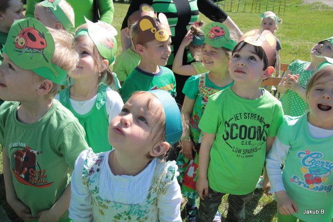 Przedszkolaki zzieleniały (zdjęcia)