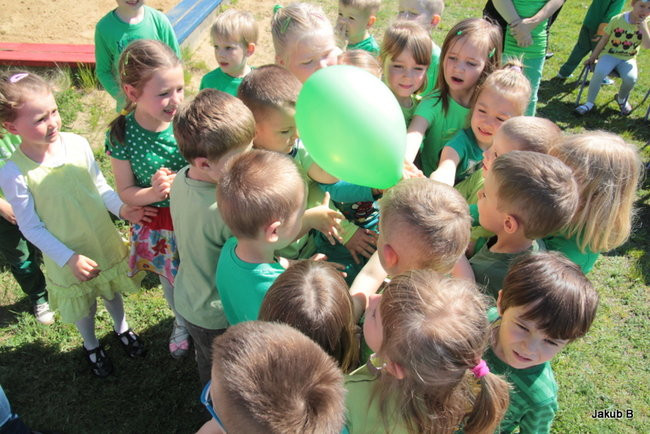 Przedszkolaki zzieleniały (zdjęcia)