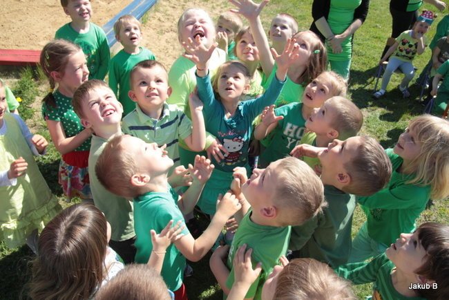 Przedszkolaki zzieleniały (zdjęcia)