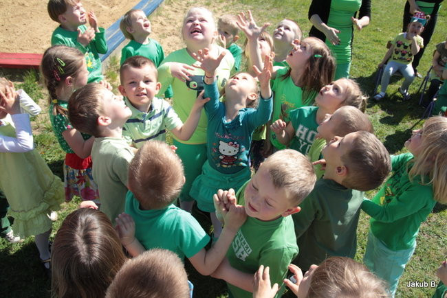 Przedszkolaki zzieleniały (zdjęcia)