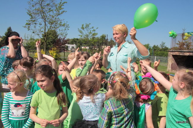 Przedszkolaki zzieleniały (zdjęcia)