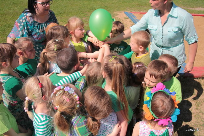 Przedszkolaki zzieleniały (zdjęcia)