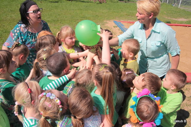 Przedszkolaki zzieleniały (zdjęcia)