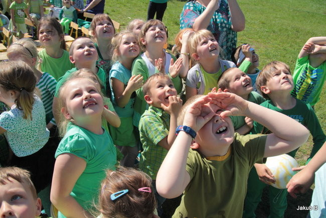 Przedszkolaki zzieleniały (zdjęcia)
