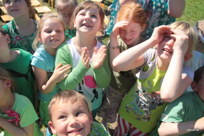 Przedszkolaki zzieleniały (zdjęcia)